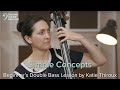 Simple Concepts - Beginner's Double Bass Lesson with Katie Thiroux