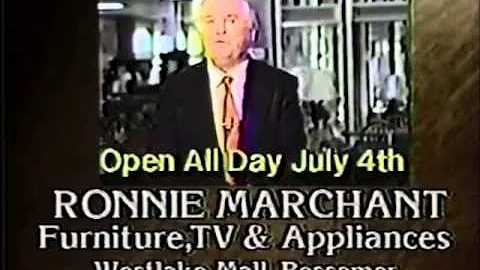 1989 Ronnie Marchant Furniture July 4th Sale