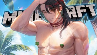 【MINECRAFT】i feel like my job is just beach【NIJISANJI EN | Vox Akuma】