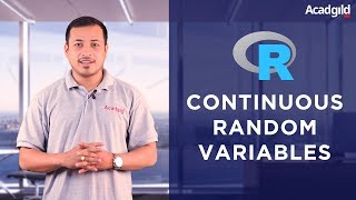Statistics with R Programming Part 4 | Continuous Random Variable | Data Science Tutorial