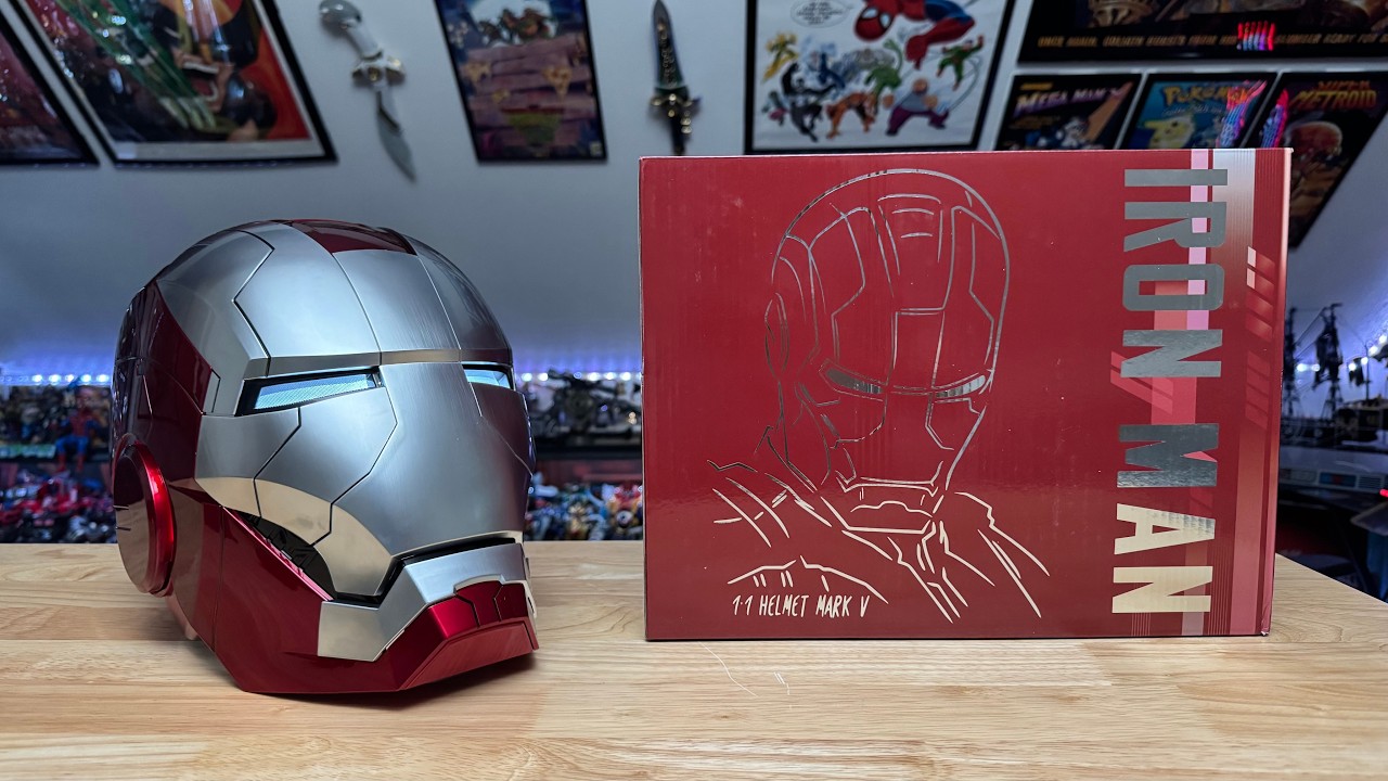 AUTOKING IRON MAN Mark V オートキング アイアンマン Iron Man 2 MK V Helmet Review - Iron man - Marvel - Auto King