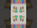 Super Mario Bros Symmetric Effect Part 1 #colors #supermario #shorts