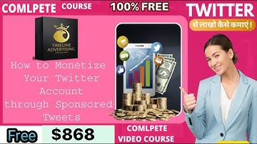 How to Monetize Your Twitter Account through Sponsored Tweets