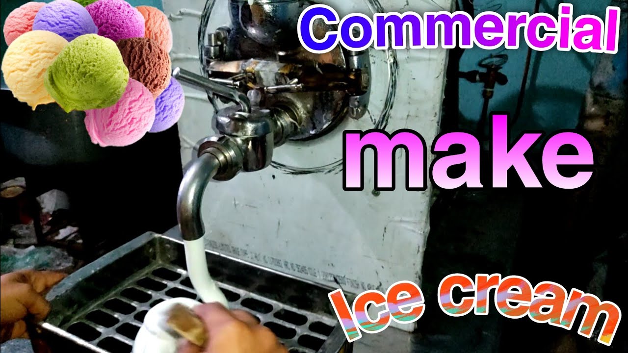 Commercial ice cream make with ice cream stabilizer|Emulsifier and stabilizer for ice cream|