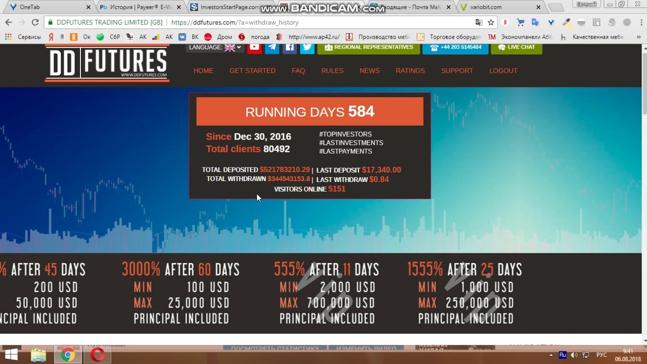 SCAM!!!DDfutures пришла только одна выплата за сутки.