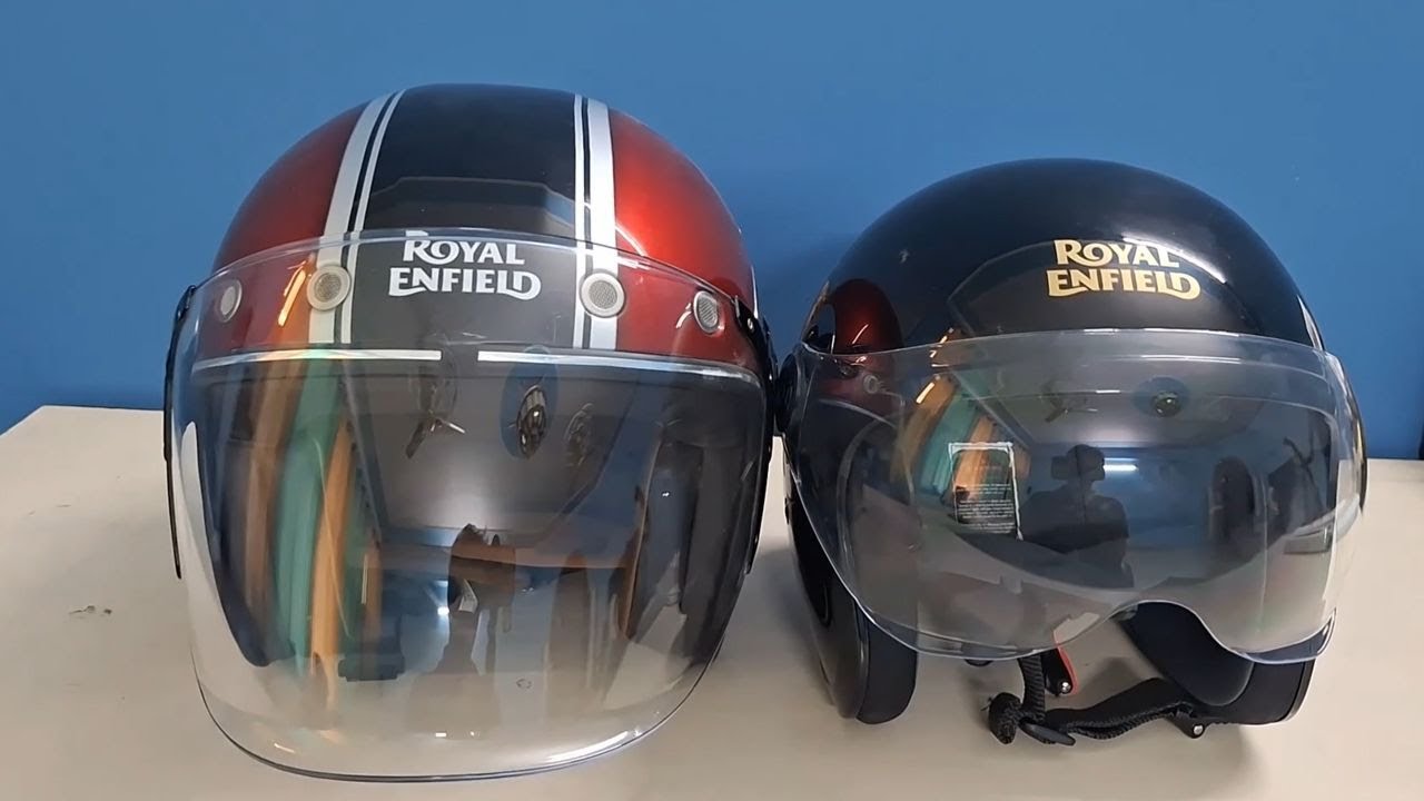 bike helmet for royal enfield ISI Certified Open Face (Matt Black-Size: L) Automotive ROYAL ENFIELD FULL FACE HELMET