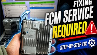 Fixing FCM Service Required - U15A5 in Mitsubishi error code