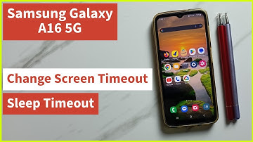 How to Change Screen Timeout on Samsung Galaxy A16 5G