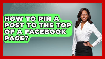 How To Pin A Post To The Top Of A Facebook Page? - Everyday-Networking