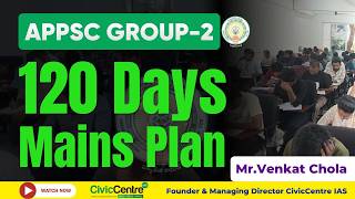 Appsc Group 2 120 Days Mains Plan Civiccentre Ias