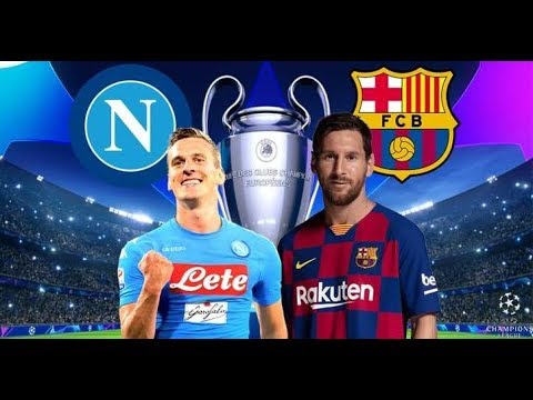 ملخص مباراة برشلونه ونابولي دوري ابطال اروبا 2020 2 25