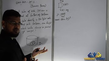 Question Paper Solved - 9 | GATE 2019 Mechanical engineering Answer Key | TurbulentAcademy