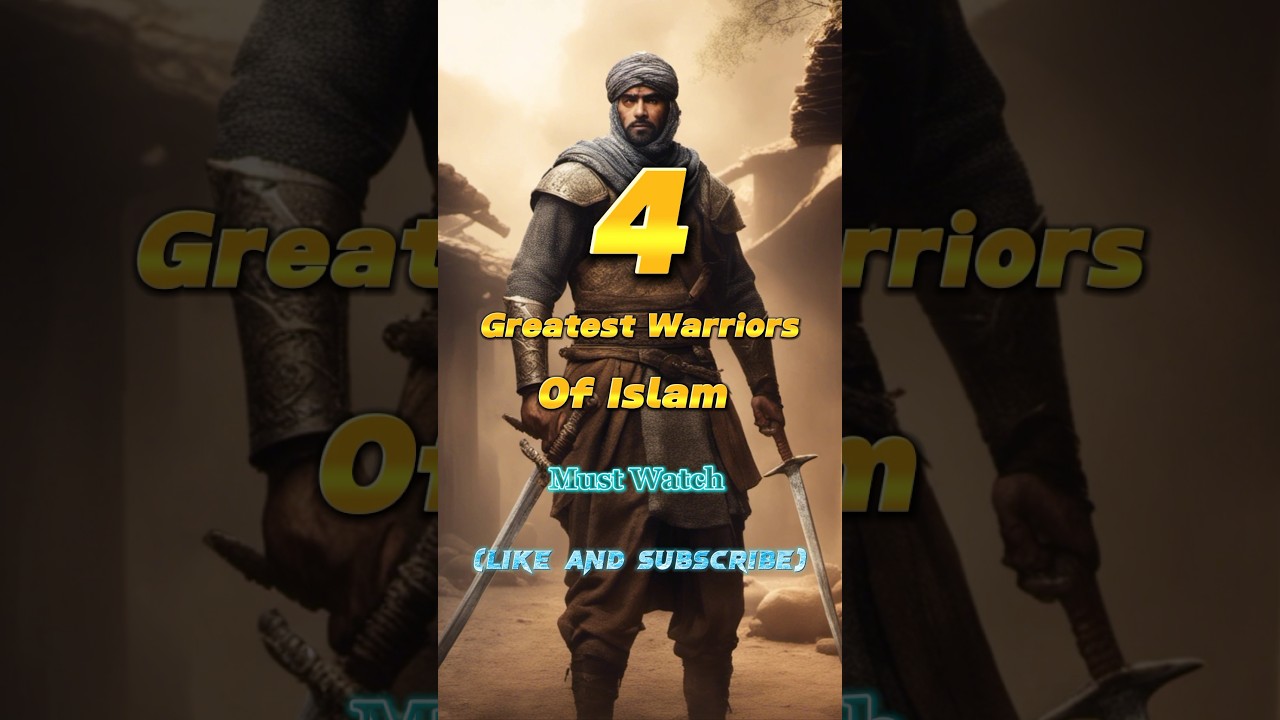 4 Greatest Warriors of Islam😱