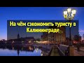 На чём сэкономить туристу в Калининграде