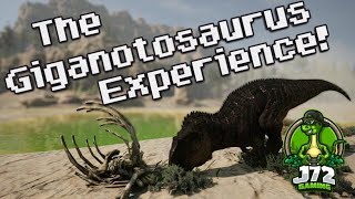 The Giganotosaurus Experience! Path of Titans Juvi-Adult