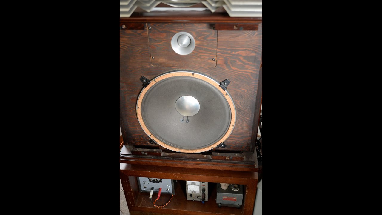 JBL D130 Flat back TEST 2 YouTube