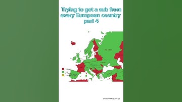Trying to get a sub from every European country part 4! #geography #maps #trending #viral #european