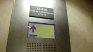 Èlitec Traction Elevatorlift At Louvre, Paris, France