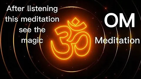 ओम - 25 minutes| Om Meditation Music | Om Chanting Deep Sleep |powerful mantra for meditation