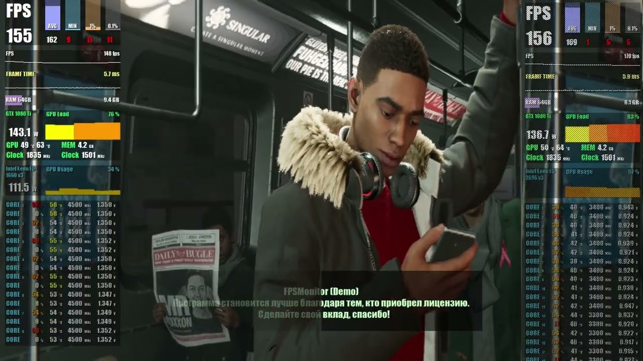 Xeon 1660 v3 vs Xeon 2696 v3