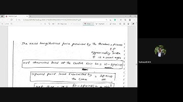 Design of PSC Elements17CV82|Module1| Analysis of PSCsections-Load balancing concept-bent tendon S13