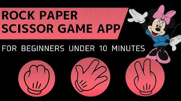 Make Rock Paper Scissor App (With No Coding) | Beginner Thunkable Tutorial
