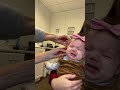 Baby hearing for the first time (getting HEARING AIDS)