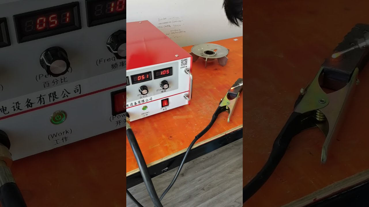 SD-1800 ESD cold welding machine is used to repair cast iron