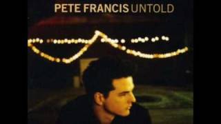 Watch Pete Francis Stones video