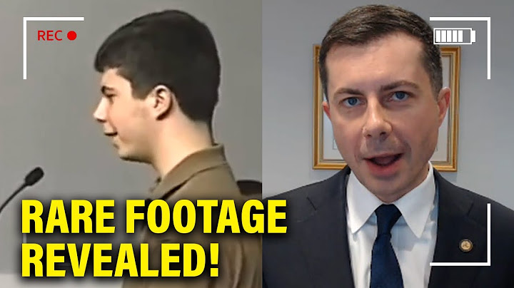 WOW: Pete Buttigieg REACTS to RARE FOOTAGE of himself from college