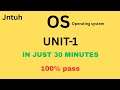 OS UNIT1 | IN JUST 30 MINUTES | 100%PASS | MUST WATCH