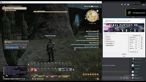 s0ZNIzTrainer v1.0 - Final Fantasy XIV Hack [FFXIV Cheat]