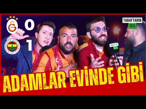 “Böyle Rezillik Var Mı?” | Galatasaray 0-1 Fenerbahçe | Maç Sonu Taraftarın Sesi