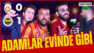 Böyle Rezillik Var Mı? Galatasaray 0-1 Fenerbahçe Maç Sonu Taraftarın Sesi