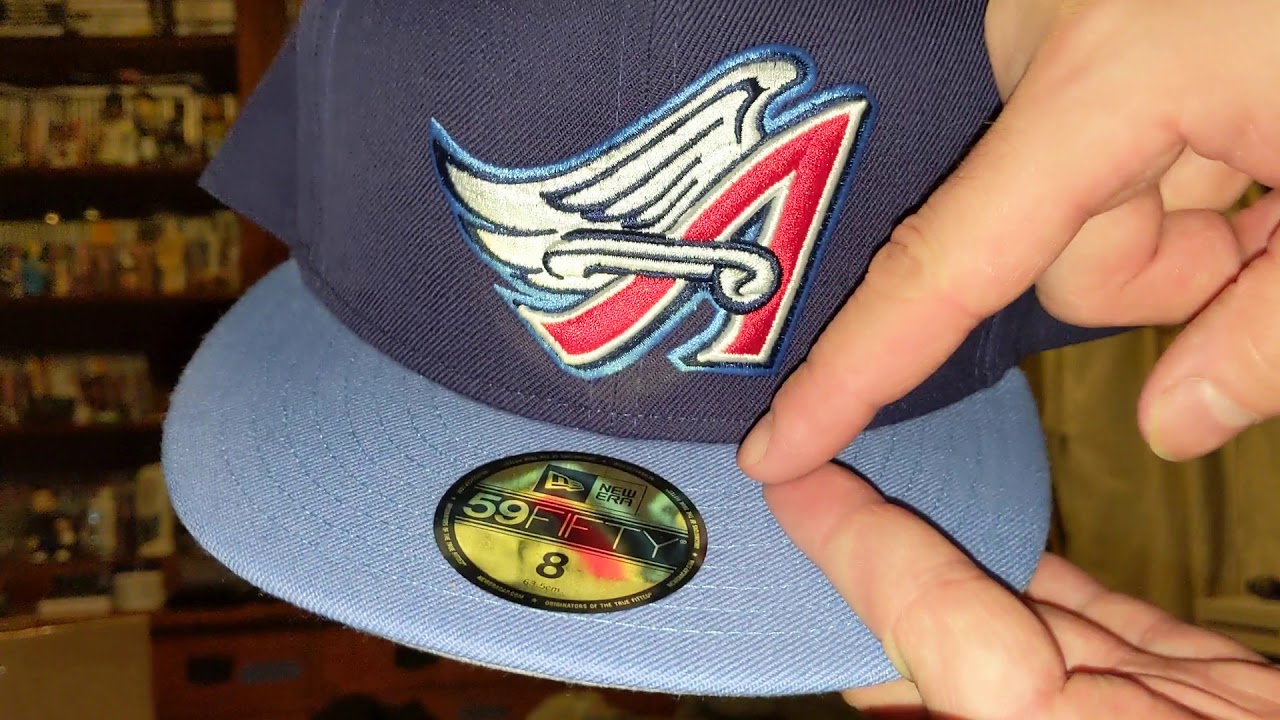 mlb cooperstown Anaheim angels fitted unboxing 1-11-21