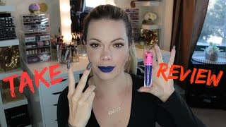 Take Two Review | Jeffree Star Velour Liquid Lipstick (Blue Velvet)