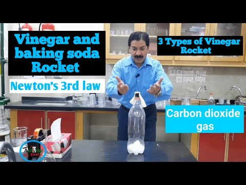 Vinegar and Baking Soda Rocket | How to make a Baking soda and vinegar ...