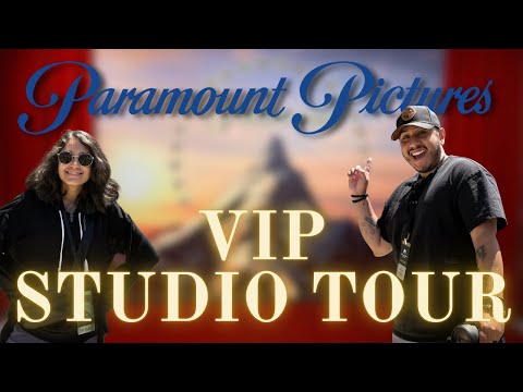 Paramount Studios Tour VIP Experience | Hollywood's Hidden Secret!