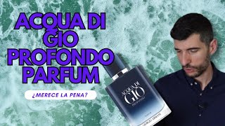 NUEVA ACQUA DI GIO PROFONDO PARFUM 2024: ¿Merece la pena? Review y conclusiones 🌊🌊