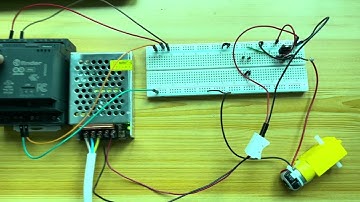 Arduino OPTA PLC powering Motor