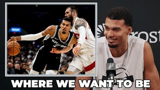 Victor Wembanyama On Spurs Incredible Start To The Season