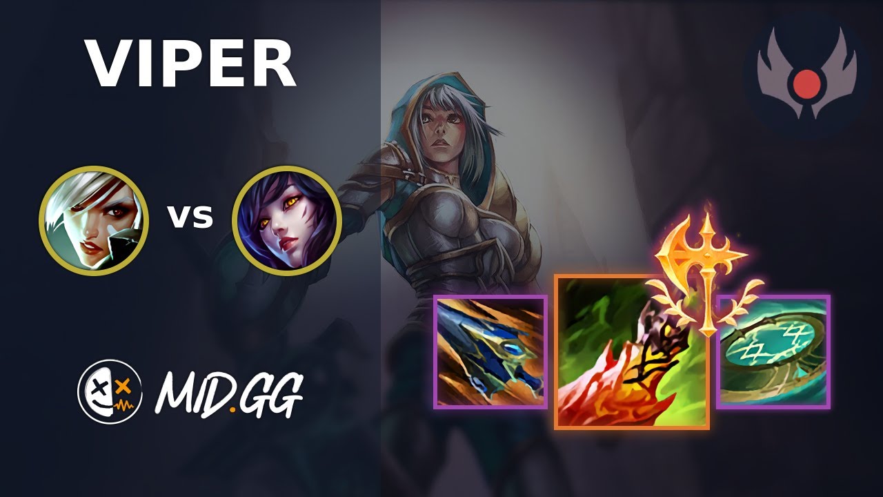 MID.GG: [ Viper ] Riven MID vs Ahri | EUW GRANDMASTER | LOL Season 2026 ...