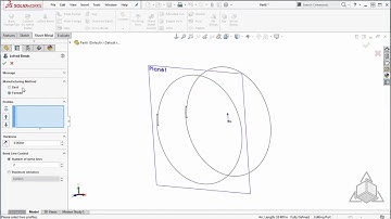 Tech Tip - SOLIDWORKS Spiral Sheet Metal