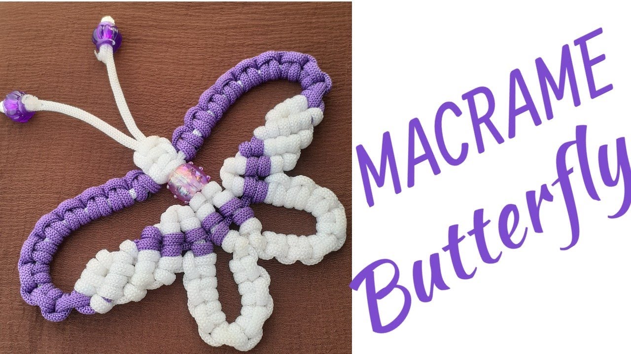 Macrame Butterfly 🦋