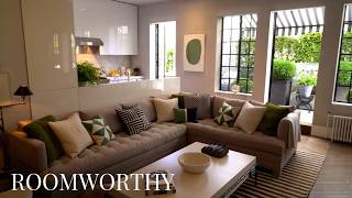Inside an Art Collector's 1920s Gramercy Park Apartment Living Room in New York City