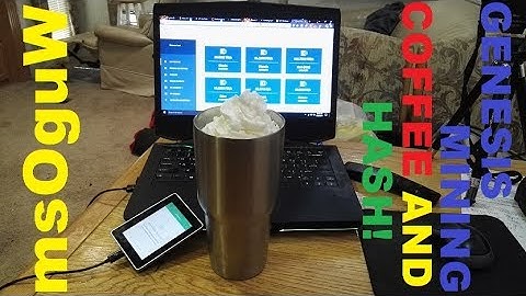 Genesis mining coffee and hashpower