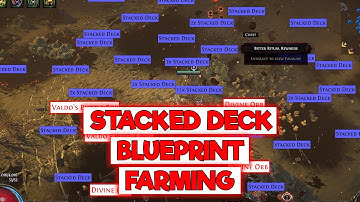 EASY MONEY EARLY LEAGUE FARMING STACKED DECK, HEIST BLUEPRINT AND RITUAL - POE 3.27 KEEPERS