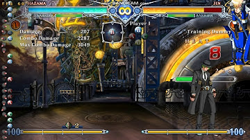 [Blazblue Central Fiction] Hazama Combo