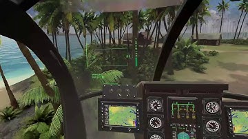 Pavlov VR - Testing Helicopter on old Island map