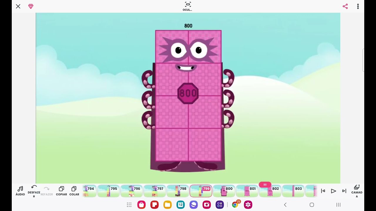 Numberblocks Sprite Pack 1-1000